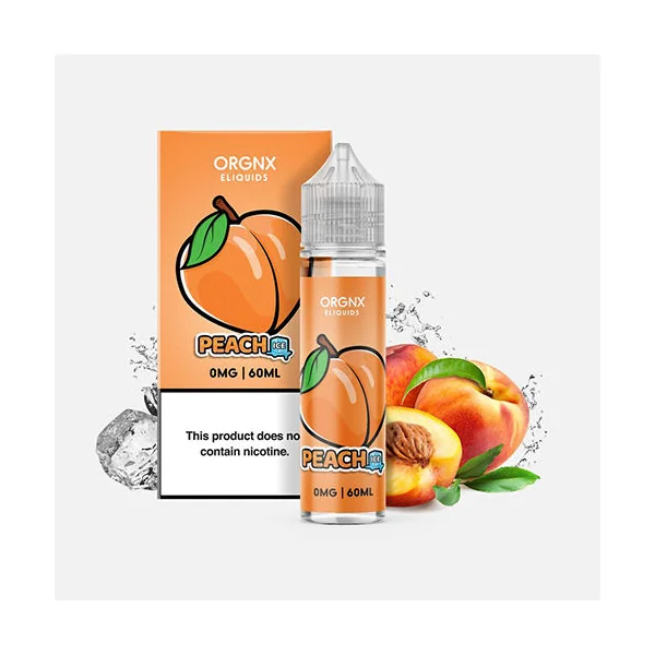 Peach Ice by ORGNX Eliquids 60ml