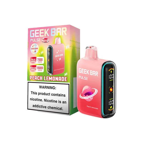 Peach Lemonade Geek Bar Pulse 15000