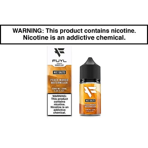 PEACH MANGO WATERMELON BY FUYL NIC SALTS 30ML