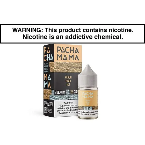 PEACH PEAR ICE BY PACHAMAMA PLUS METATINE 30ML