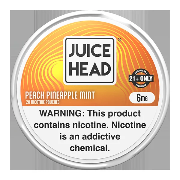 Peach Pineapple Mint Juice Head Pouches