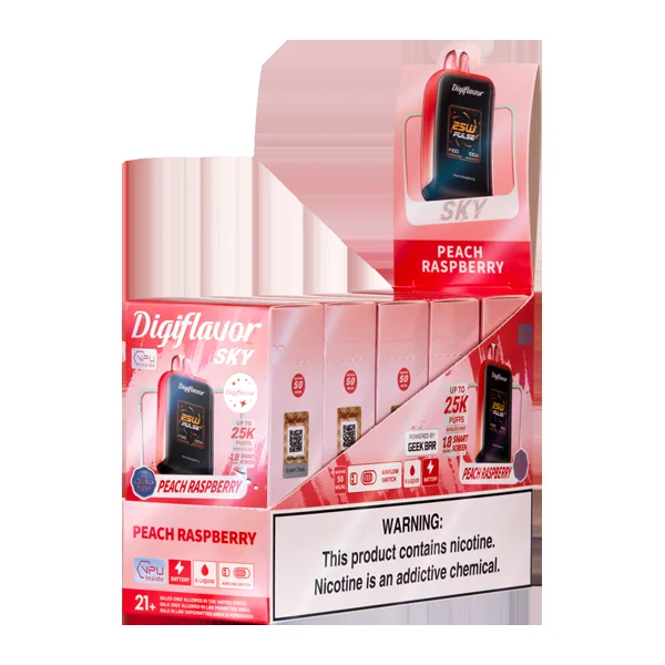 Peach Raspberry Digiflavor Sky - Image 2