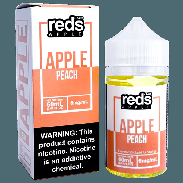 Peach Reds Apple by 7 Daze E-Liquid (60ml) (ON SALE)