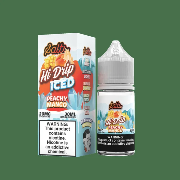Peachy Mango ICED SALT - Hi Drip - 30mL