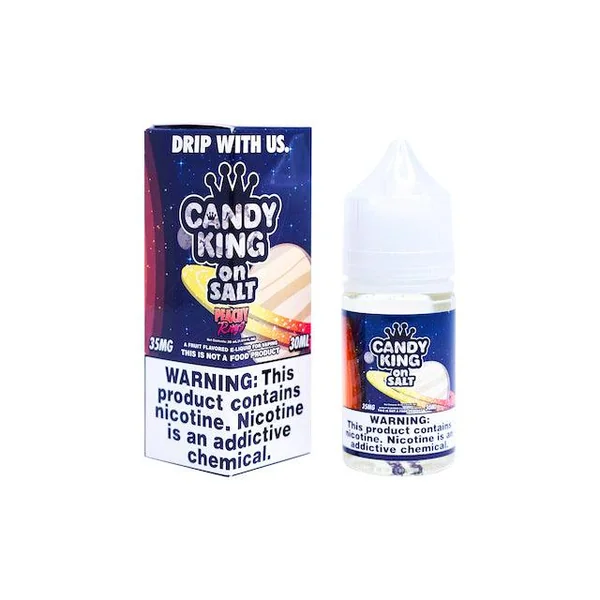 Peachy Rings Salt Nic by Candy King (30ml)