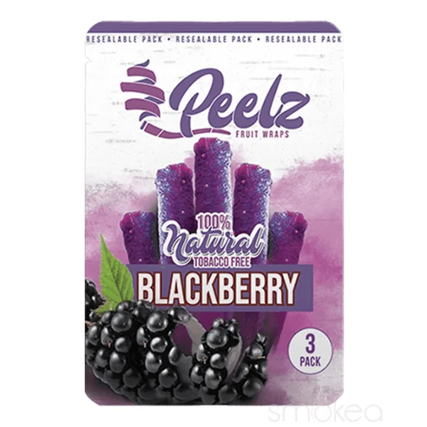 Peelz Fruit Blunt Wraps - Blackberry (3-Pack)