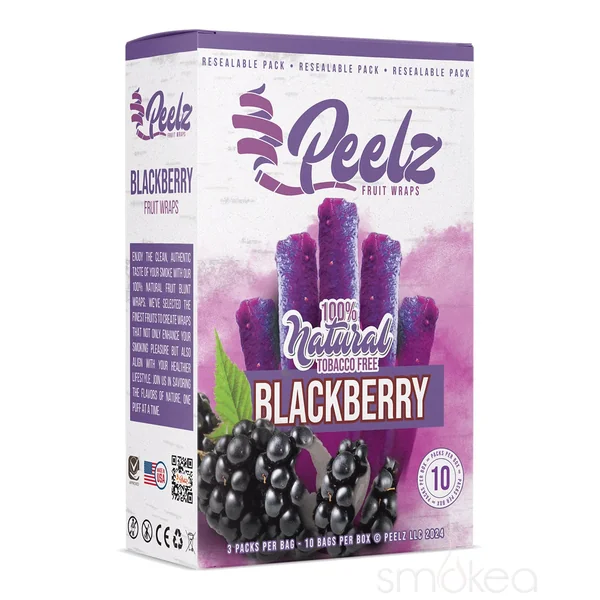 Peelz Fruit Blunt Wraps - Blackberry (3-Pack) - Image 3