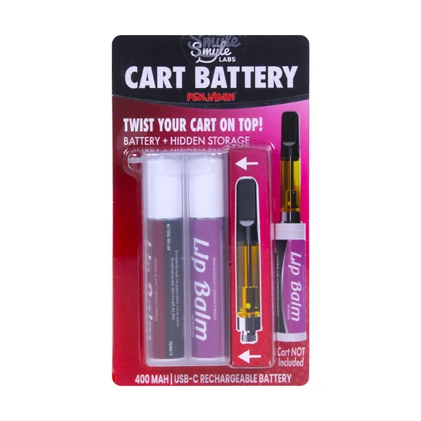 Penjamin Lip Balm – Stealth 510 Thread Vape Cart Battery - Image 7