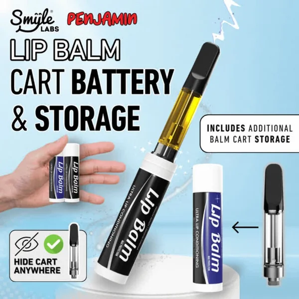 Penjamin Lip Balm – Stealth 510 Thread Vape Cart Battery - Image 8