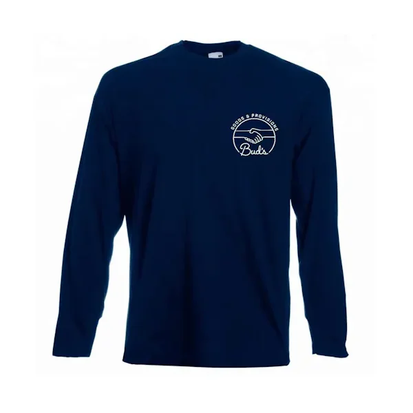 Pennant Navy Long Sleeve Shirt – Small