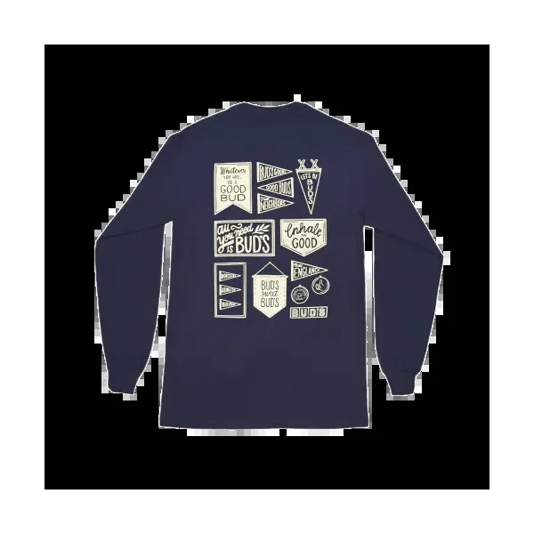 Pennant Navy Long Sleeve Shirt – Small - Image 3