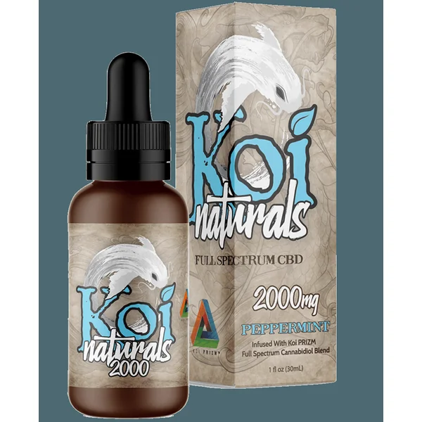Peppermint Naturals FULL Spectrum CBD by Koi CBD (30ml)(ON SALE)