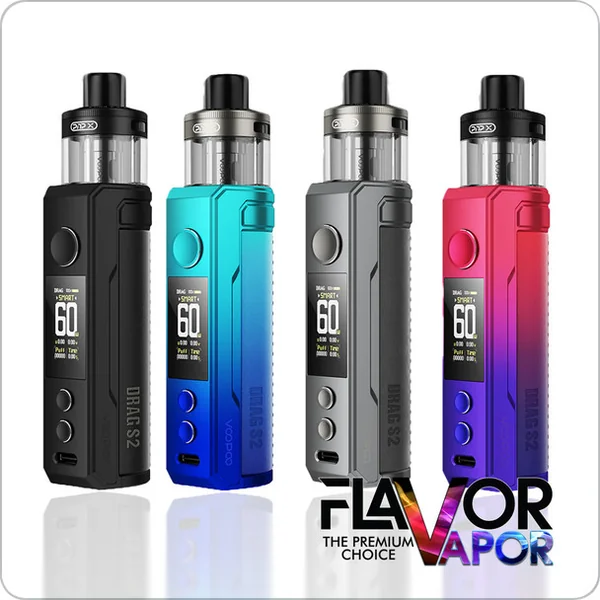 Personal Vaporizer E-Cig - VOOPOO - Drag S2 - Starter Kit