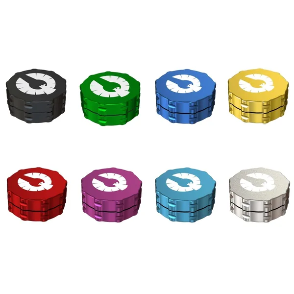 Phoenician Engineering 2 Piece Medium Grinder - Image 4