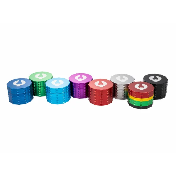 Phoenician Engineering 4 Piece Large Flat Top Grinder - Image 3