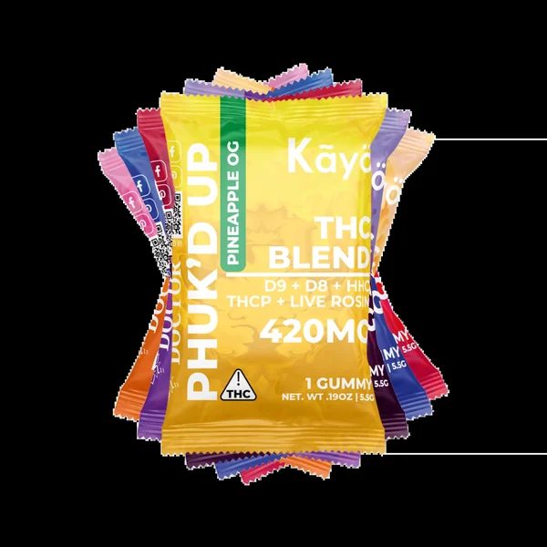 PHUK'D UP | THC BLEND GUMMIES | 420MG - The Hemp Doctor Wholesale
