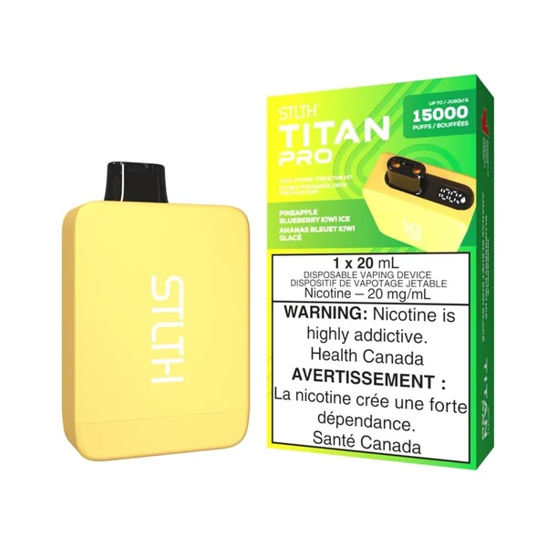 Pineapple Blueberry Kiwi Ice STLTH Titan Pro | 20mL - VapeLoft