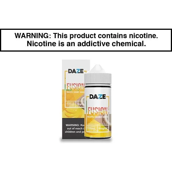 PINEAPPLE COCONUT BANANA BY 7 DAZE FUSION 100ML
