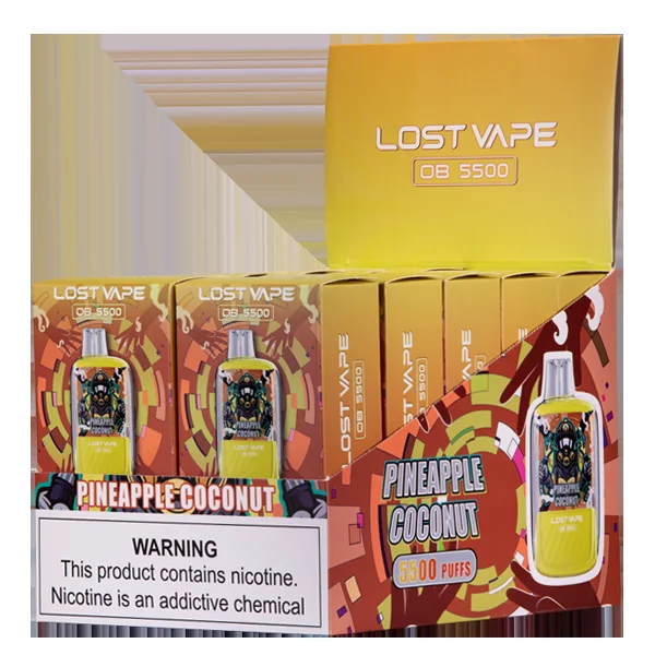 Pineapple Coconut - Lost Vape OB5500 - Image 2