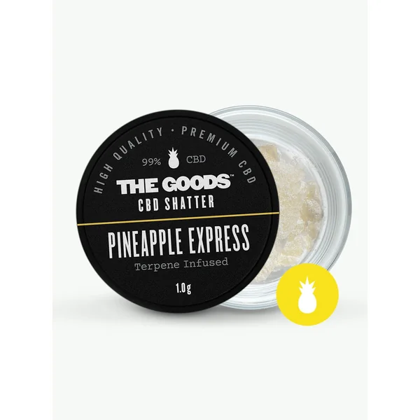 PINEAPPLE EXPRESS CBD ISOLATE SHATTER UK