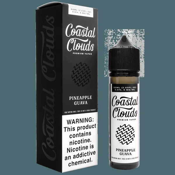 Pineapple Guava (Guava Punch) by Coastal Clouds E-Liquid (60ml) (ON SALE)