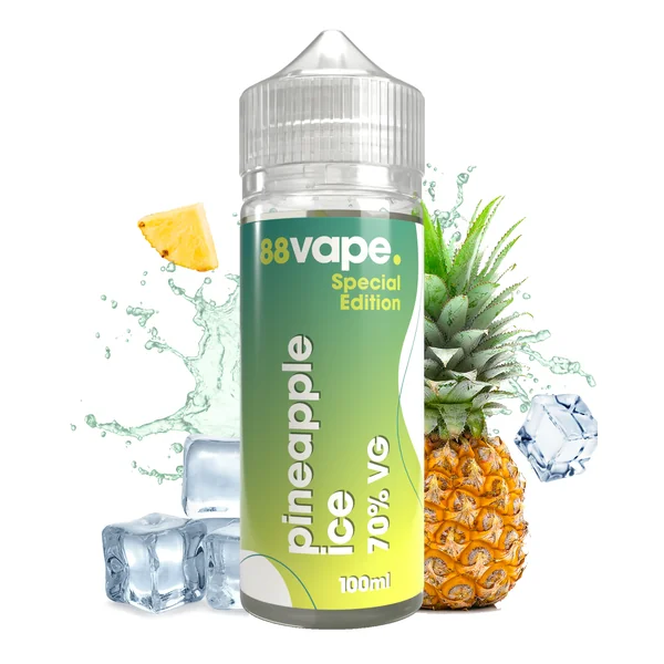 Pineapple Ice 100ml Short Fill - Image 3