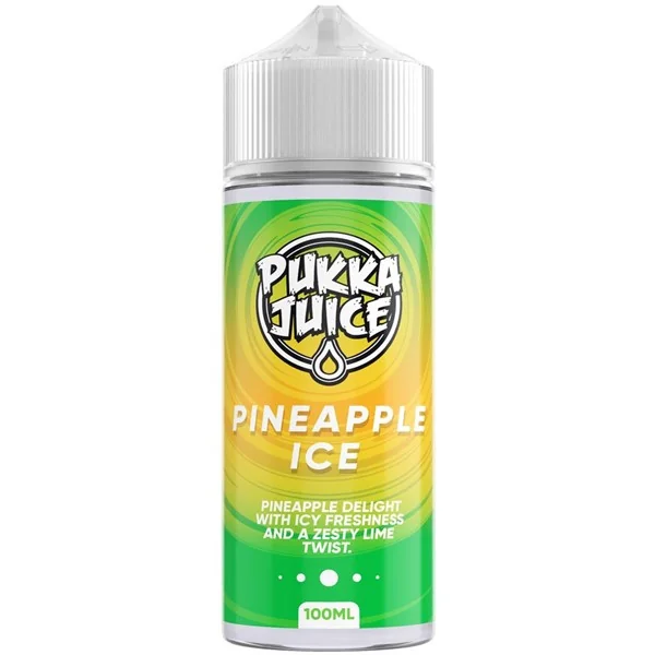 Pineapple Ice E Liquid 100ml Shortfill by Pukka Juice