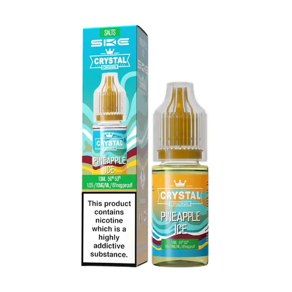 Pineapple Ice Nic Salt E-Liquid - Crystal Original - Image 2