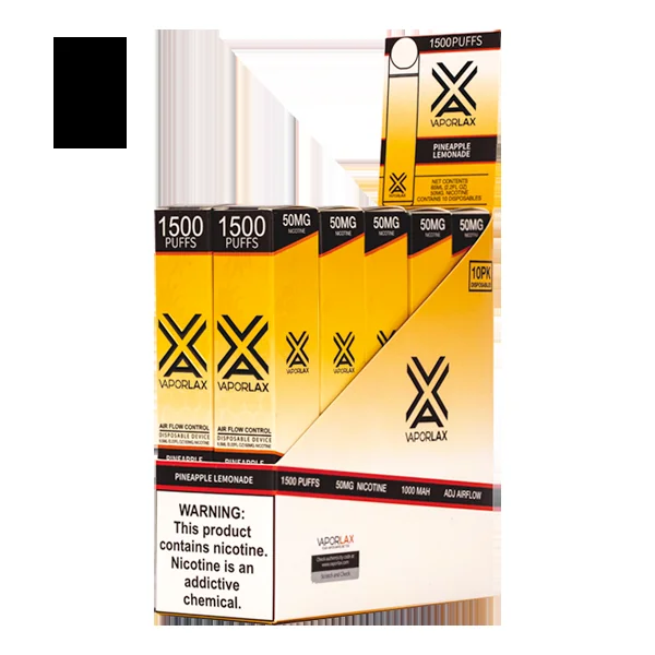 Pineapple Lemonade VaporLax 1500 - Image 2