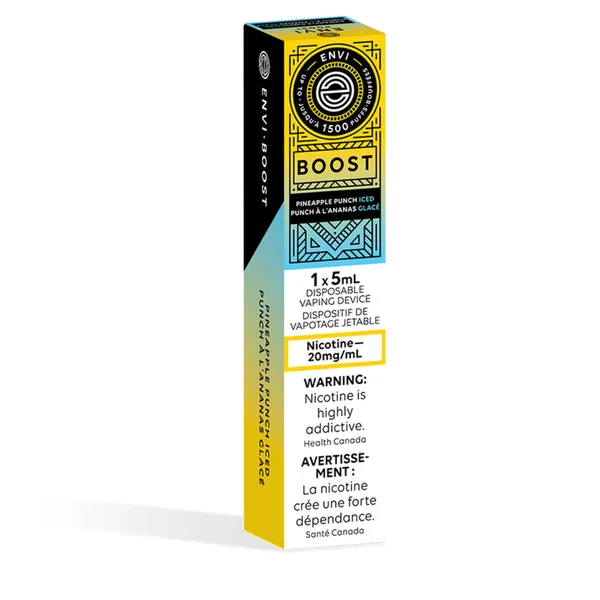 Pineapple Punch Iced Envi Boost Disposable Vape | VapeLoft - Image 2