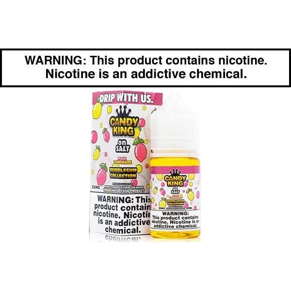 PINK LEMONADE BY DRIP MORE BUBBLEGUM SALT 30ML