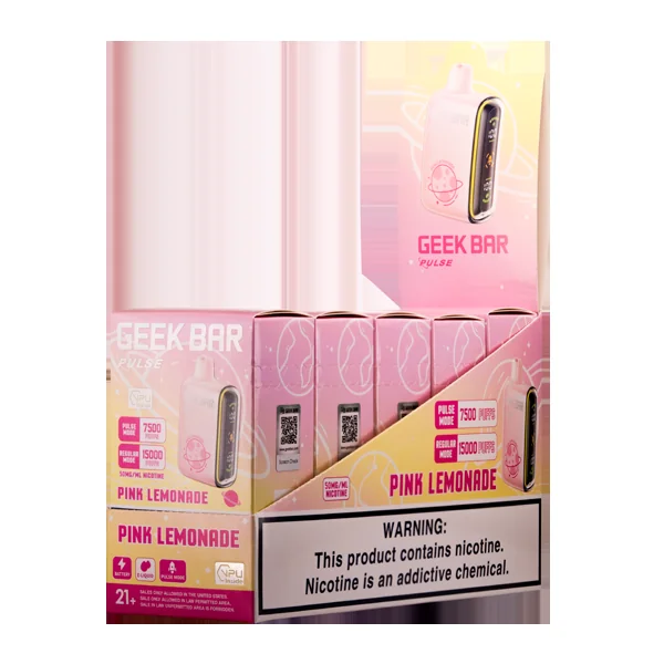 Pink Lemonade Geek Bar Pulse - Image 2