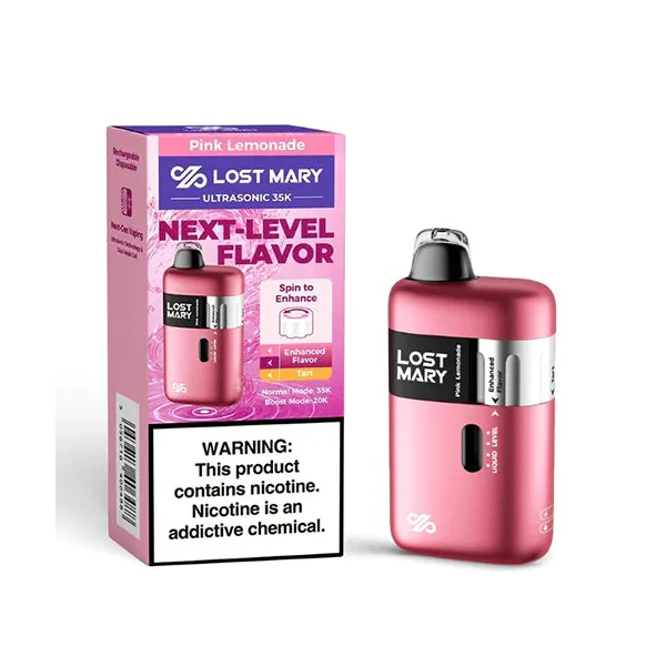 Pink Lemonade Lost Mary Ultrasonic 35K