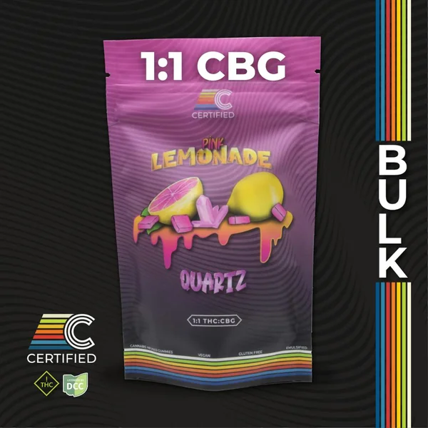 Pink Lemonade Quartz | 1:1 CBG:THC | 40 x 10mg