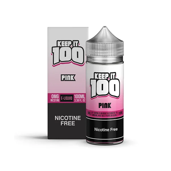 Pink (Pink Burst) by Keep It 100 100ml - Image 3