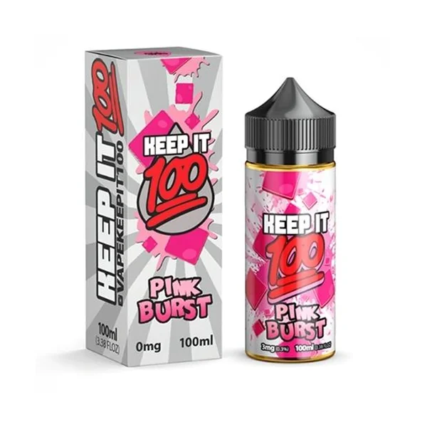 Pink (Pink Burst) by Keep It 100 100ml - Image 4