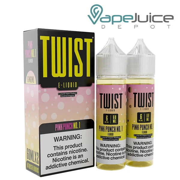 Pink Punch No 1 (Pink No 1) Twist E-Liquid 120ml - Image 2