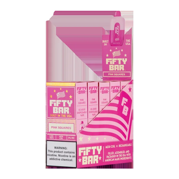Pink Squares Fifty Bar - Image 2