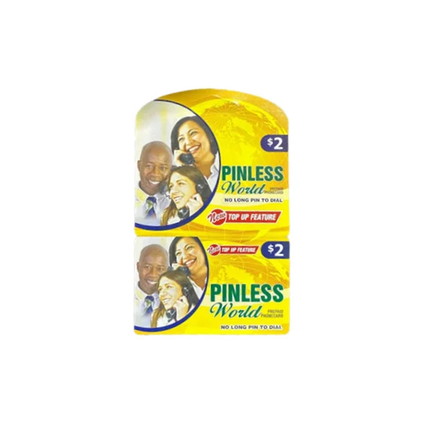 PINLESS phone card $2