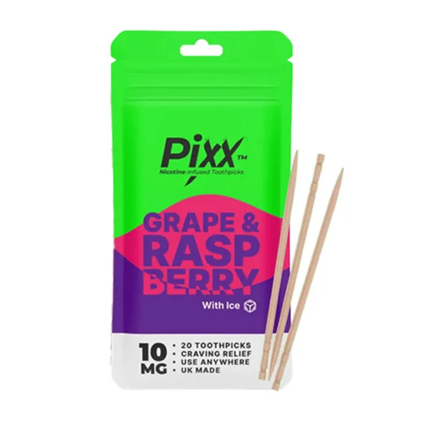 PIXX Nicotine Toothpicks Grape Raspberry