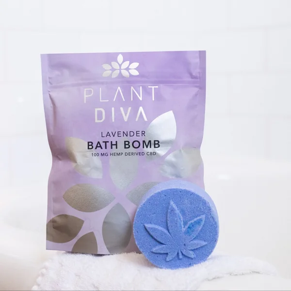 Plant Diva Lavender CBD Bath Bomb