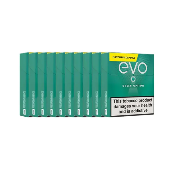 Ploom Evo Green Option Crushball Tobacco Sticks - 10 Packs (200 sticks) - Image 2