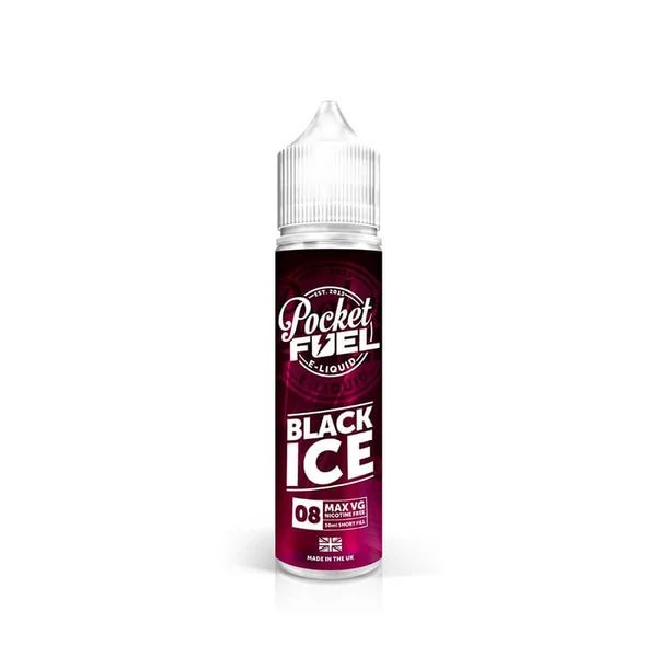 Pocket Fuel Black Ice Shortfill E-Liquid