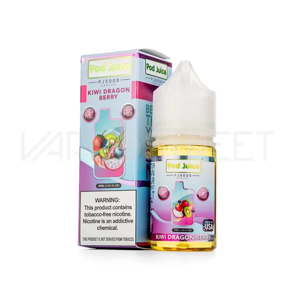 Pod Juice Salt PJ5000 Kiwi Dragon Berry (30ml)