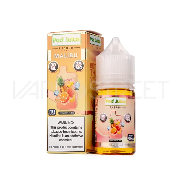 Pod Juice Salt PJ5000 Malibu (30ml)
