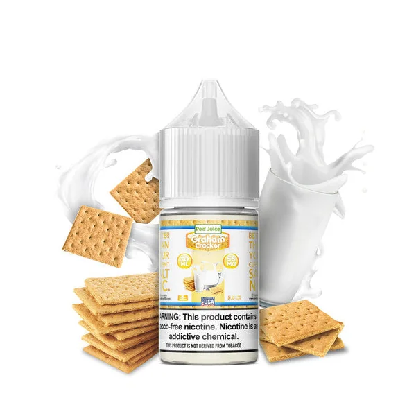 Pod Juice TFN Salt Nic - Graham Cracker