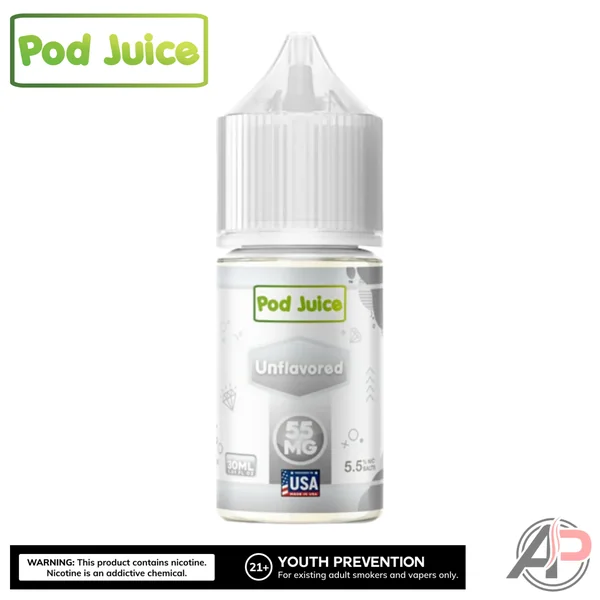 Pod Juice Unflavored Salt Nicotine 30mL