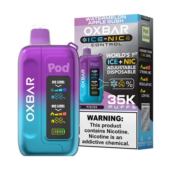 Pod Juice X OXBAR Ice-Nic Control 35K Disposable Vape 5% - Image 11