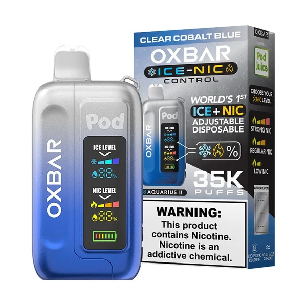 Pod Juice X OXBAR Ice-Nic Control 35K Disposable Vape 5% - Image 3