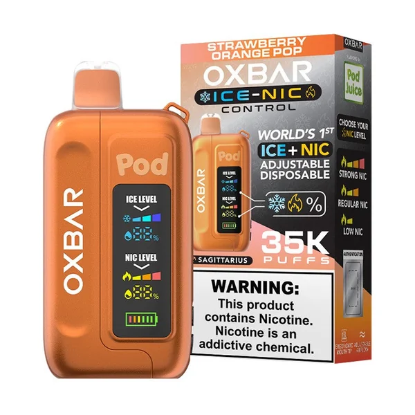 Pod Juice X OXBAR Ice-Nic Control 35K Disposable Vape 5% - Image 8